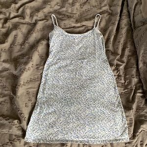 brandy melville floral mini dress